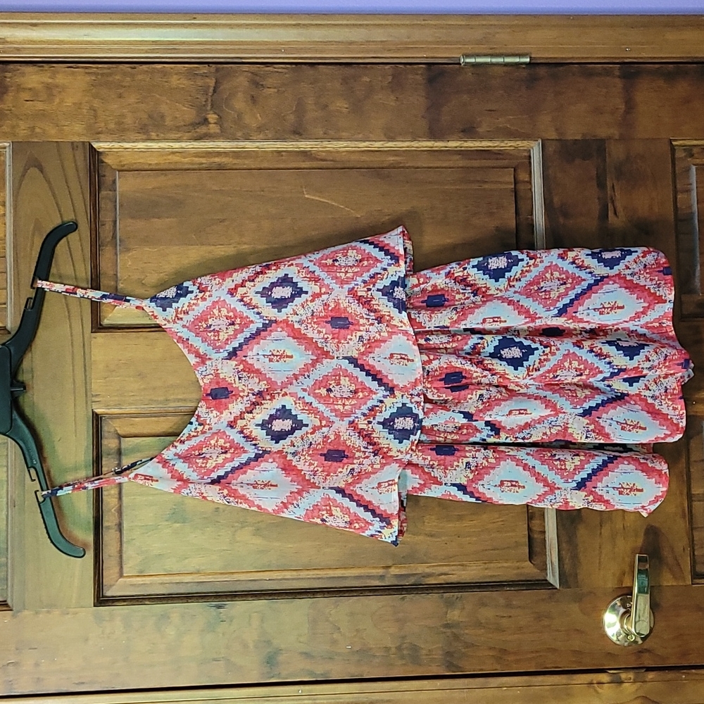 Maurice's colorful romper. New but without tags